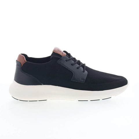 Rockport Jaxson Mens Black Mesh Lace Up Lifestyle Sneakers Shoes