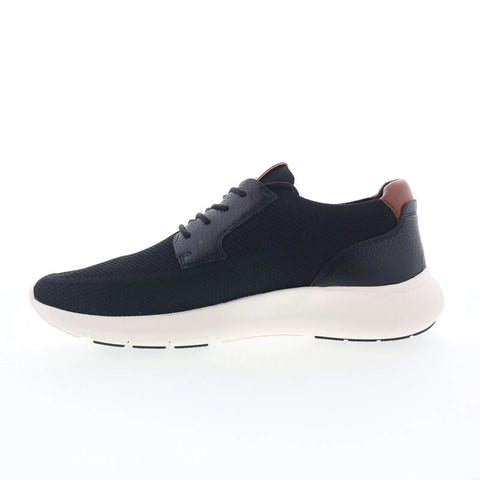 Rockport Jaxson Mens Black Mesh Lace Up Lifestyle Sneakers Shoes
