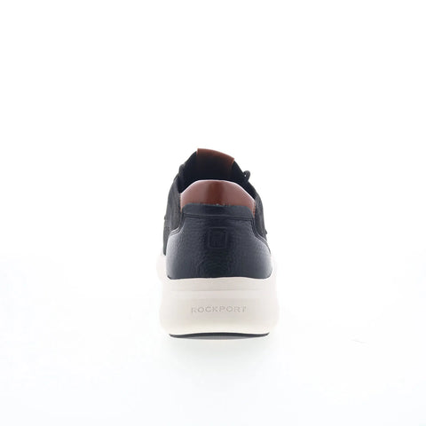 Rockport Jaxson Mens Black Mesh Lace Up Lifestyle Sneakers Shoes