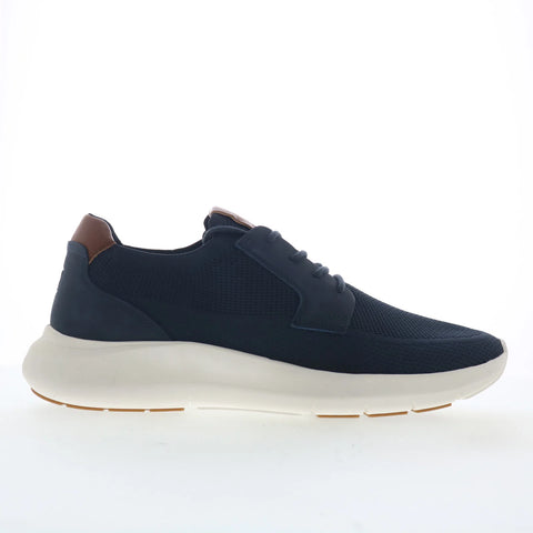 Rockport Jaxson RMJAXSON Mens Blue Wide Canvas Lifestyle Sneakers Shoes