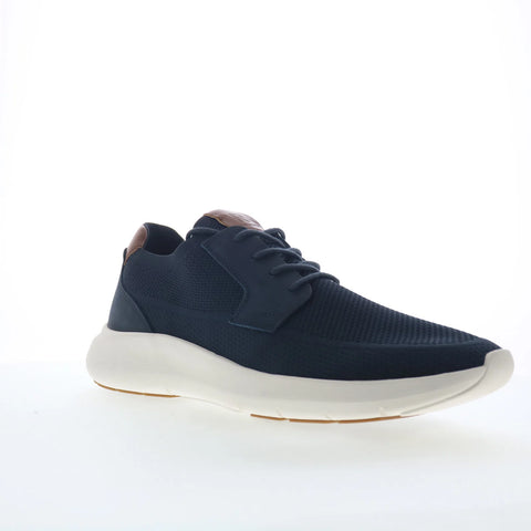 Rockport Jaxson RMJAXSON Mens Blue Wide Canvas Lifestyle Sneakers Shoes
