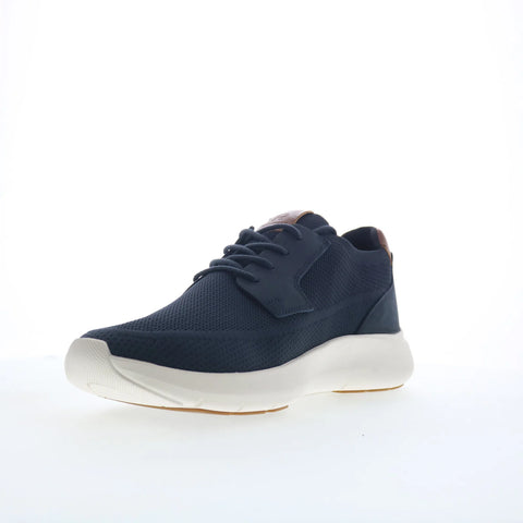Rockport Jaxson RMJAXSON Mens Blue Wide Canvas Lifestyle Sneakers Shoes