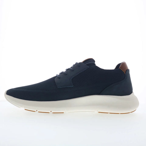 Rockport Jaxson RMJAXSON Mens Blue Wide Canvas Lifestyle Sneakers Shoes
