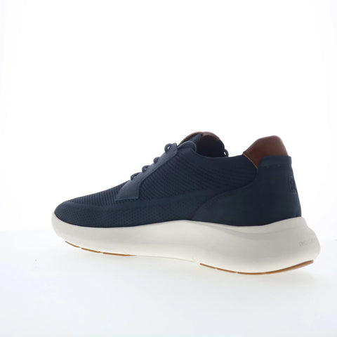 Rockport Jaxson RMJAXSON Mens Blue Wide Canvas Lifestyle Sneakers Shoes