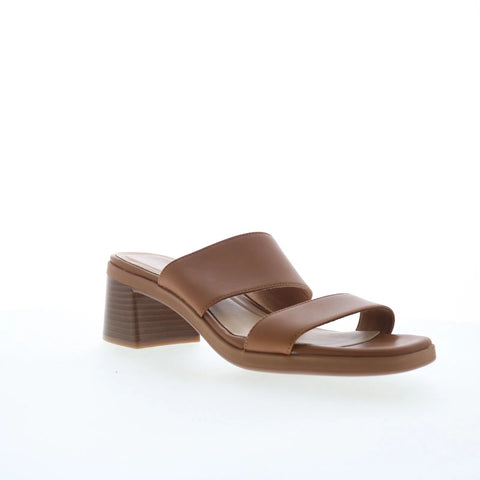 Clarks Jaylan Dusk 26181653 Womens Brown Wide Leather Heeled Sandals Shoes