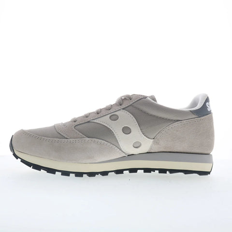 Saucony Jazz 81 S70539-60 Mens Gray Suede Lace Up Lifestyle Sneakers Shoes
