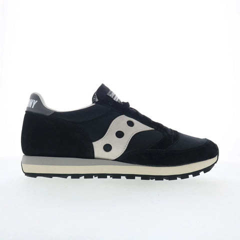 Saucony Jazz 81 S70539-68 Mens Black Suede Lace Up Lifestyle Sneakers Shoes