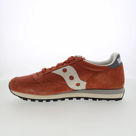 Saucony Jazz 81 S70539-69 Mens Brown Suede Lace Up Lifestyle Sneakers Shoes
