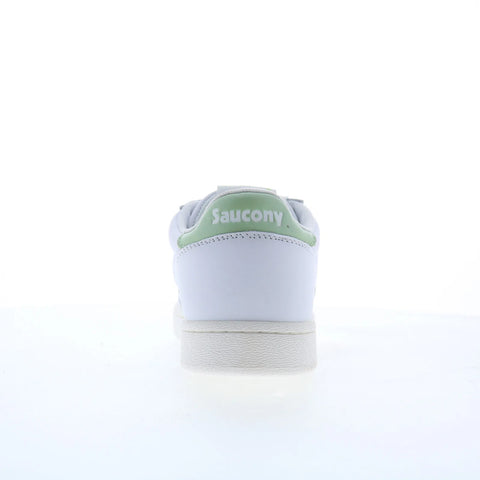 Saucony Jazz Court S60555-32 Womens White Leather Lifestyle Sneakers Shoes