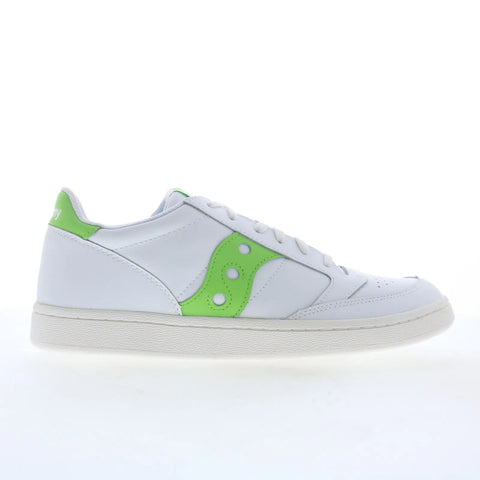 Saucony Jazz Court S60759-9 Womens White Leather Lifestyle Sneakers Shoes