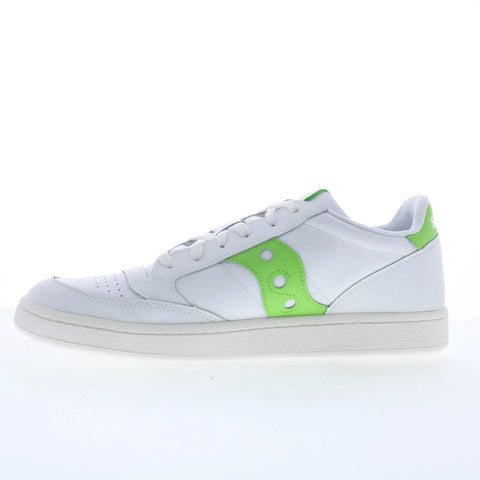 Saucony Jazz Court S60759-9 Womens White Leather Lifestyle Sneakers Shoes