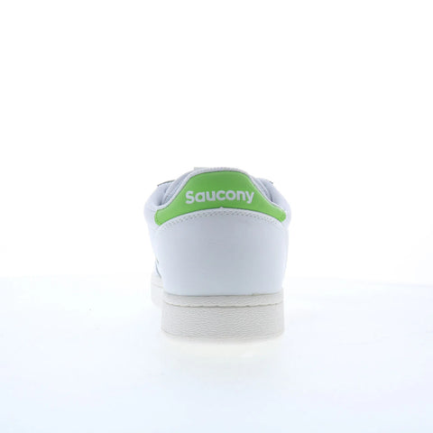 Saucony Jazz Court S60759-9 Womens White Leather Lifestyle Sneakers Shoes