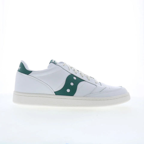 Saucony Jazz Court S70759-3 Mens White Leather Lifestyle Sneakers Shoes