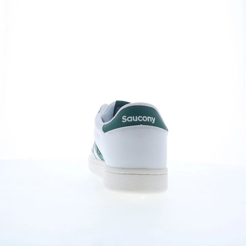 Saucony Jazz Court S70759-3 Mens White Leather Lifestyle Sneakers Shoes