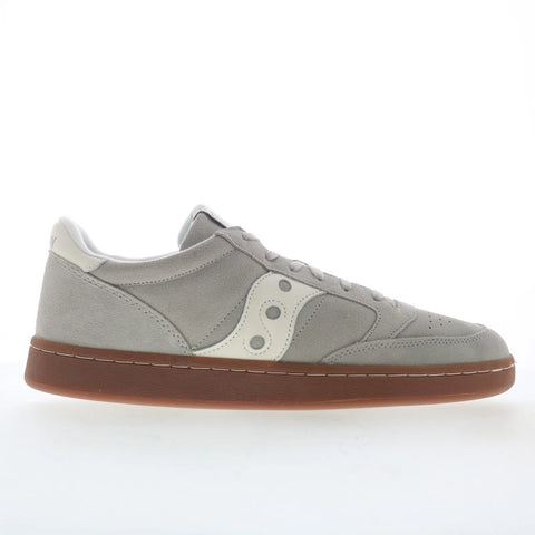 Saucony Jazz Court S70858-6 Mens Gray Suede Lace Up Lifestyle Sneakers Shoes