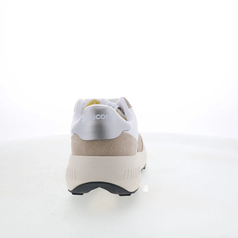 Saucony Jazz NXT S60790-11 Womens White Suede Lifestyle Sneakers Shoes