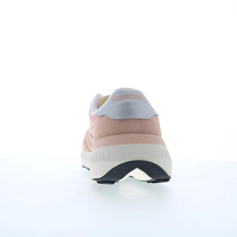 Saucony Jazz NXT S60790-12 Womens Pink Suede Lace Up Lifestyle Sneakers Shoes