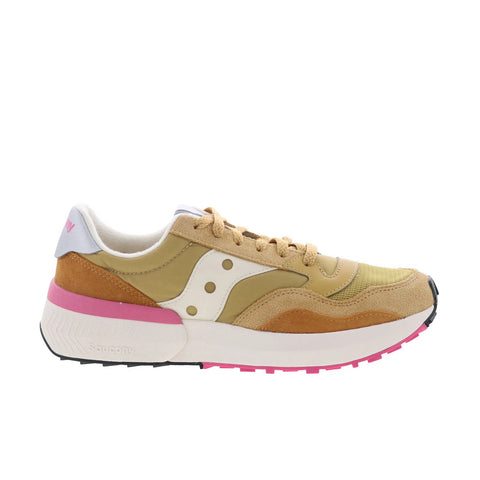 Saucony Jazz NXT S60790-19 Womens Brown Suede Lifestyle Sneakers Shoes