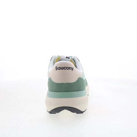 Saucony Jazz NXT S70790-14 Mens Green Suede Lace Up Lifestyle Sneakers Shoes