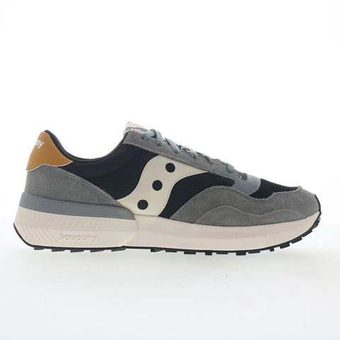 Saucony Jazz NXT S70790-25 Mens Black Suede Lace Up Lifestyle Sneakers Shoes