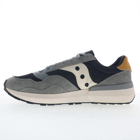 Saucony Jazz NXT S70790-25 Mens Black Suede Lace Up Lifestyle Sneakers Shoes