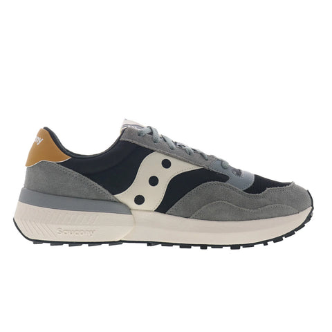 Saucony Jazz NXT S70790-25 Mens Black Suede Lace Up Lifestyle Sneakers Shoes