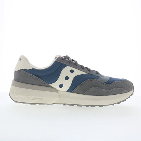 Saucony Jazz NXT S70790-30 Mens Blue Suede Lace Up Lifestyle Sneakers Shoes