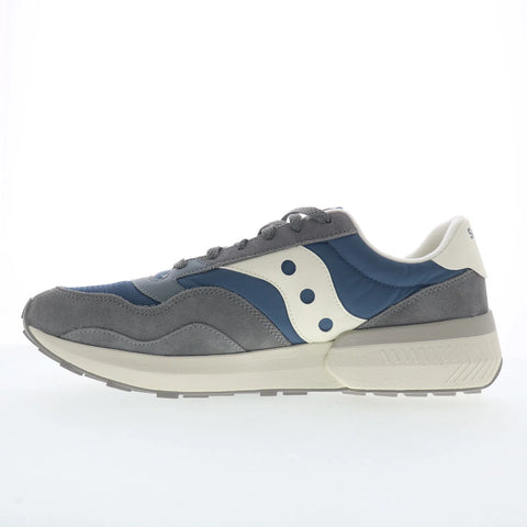 Saucony Jazz NXT S70790-30 Mens Blue Suede Lace Up Lifestyle Sneakers Shoes
