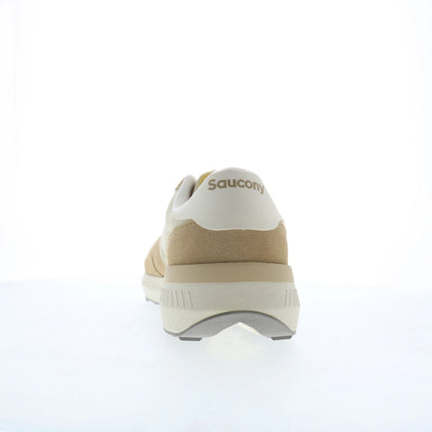 Saucony Jazz NXT S70790-31 Mens Beige Suede Lace Up Lifestyle Sneakers Shoes