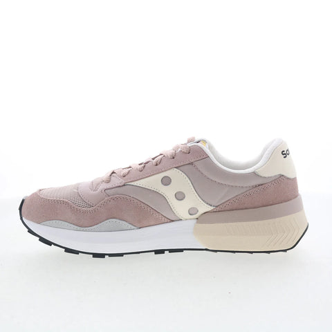 Saucony Jazz NXT S70790-7 Mens Pink Suede Lace Up Lifestyle Sneakers Shoes