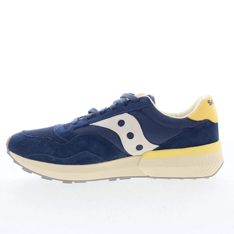 Saucony Jazz NXT S70888-1 Mens Blue Suede Lace Up Lifestyle Sneakers Shoes