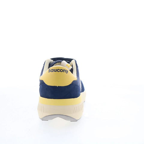 Saucony Jazz NXT S70888-1 Mens Blue Suede Lace Up Lifestyle Sneakers Shoes
