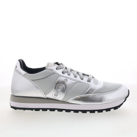 Saucony Jazz Original S1044-461 Womens Silver Lifestyle Sneakers Shoes