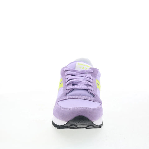 Saucony Jazz Original S1044-671 Womens Purple Suede Lifestyle Sneakers Shoes