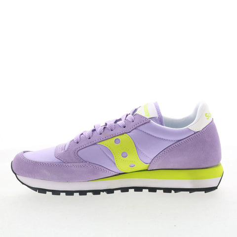 Saucony Jazz Original S1044-671 Womens Purple Suede Lifestyle Sneakers Shoes