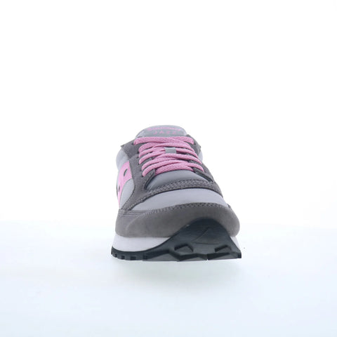Saucony Jazz Original S1044-675 Womens Gray Suede Lifestyle Sneakers Shoes