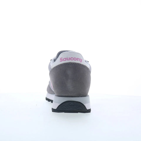 Saucony Jazz Original S1044-675 Womens Gray Suede Lifestyle Sneakers Shoes