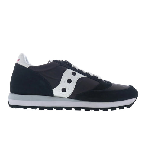 Saucony Jazz Original S1044-676 Womens Black Suede Lifestyle Sneakers Shoes