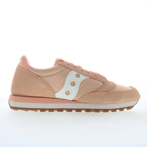 Saucony Jazz Original S1044-690 Mens Pink Suede Lifestyle Sneakers Shoes