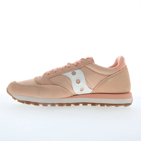 Saucony Jazz Original S1044-690 Mens Pink Suede Lifestyle Sneakers Shoes