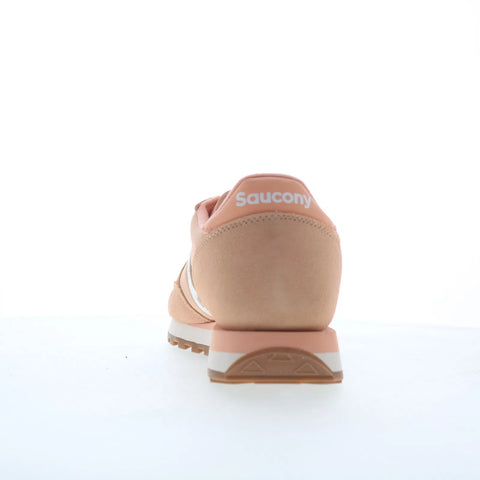 Saucony Jazz Original S1044-690 Mens Pink Suede Lifestyle Sneakers Shoes