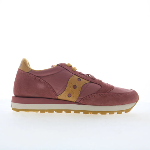 Saucony Jazz Original S1044-694 Womens Pink Suede Lifestyle Sneakers Shoes