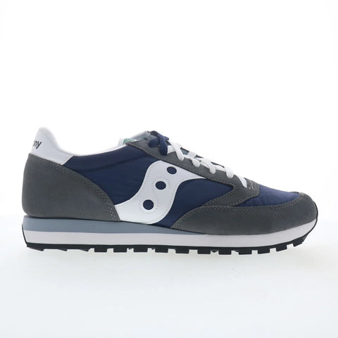 Saucony Jazz Original S2044-667 Mens Gray Suede Lifestyle Sneakers Shoes