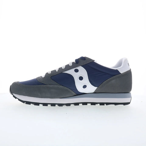 Saucony Jazz Original S2044-667 Mens Gray Suede Lifestyle Sneakers Shoes