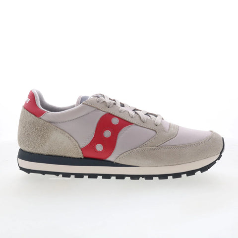 Saucony Jazz Original S2044-702 Mens Gray Suede Lifestyle Sneakers Shoes