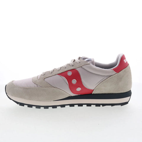 Saucony Jazz Original S2044-702 Mens Gray Suede Lifestyle Sneakers Shoes