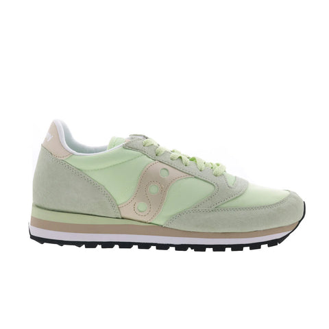Saucony Jazz Triple S60530-43 Womens Green Suede Lifestyle Sneakers Shoes