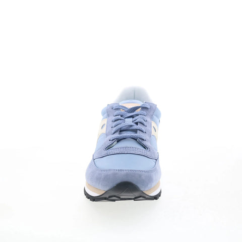 Saucony Jazz Triple S60530-44 Womens Blue Suede Lifestyle Sneakers Shoes