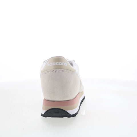 Saucony Jazz Triple S60530-45 Womens Beige Suede Lifestyle Sneakers Shoes