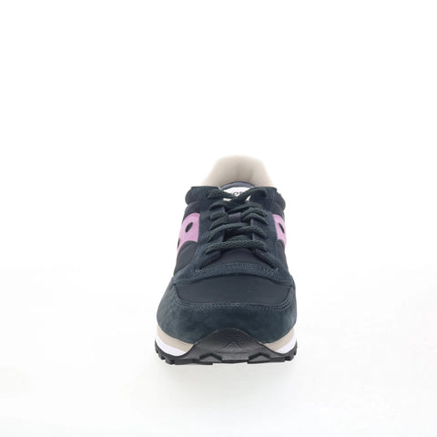Saucony Jazz Triple S60530-48 Womens Black Suede Lifestyle Sneakers Shoes